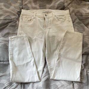 J Brand Women's white Skinny Leg Jeans size 28